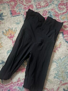 Aerie Offline Crossover Black High-Waist Leggings